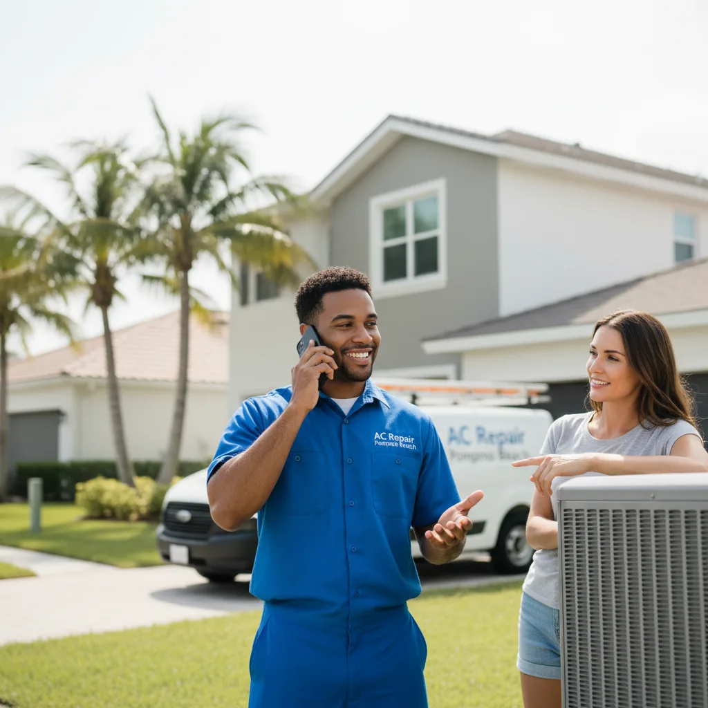 AC Repair Pompano Beach customer support in Okawville